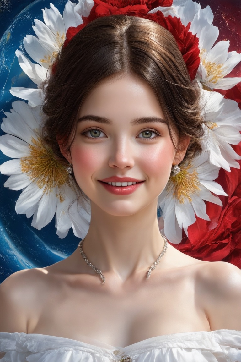 (1girl,  French,  smile on Tensor.Art