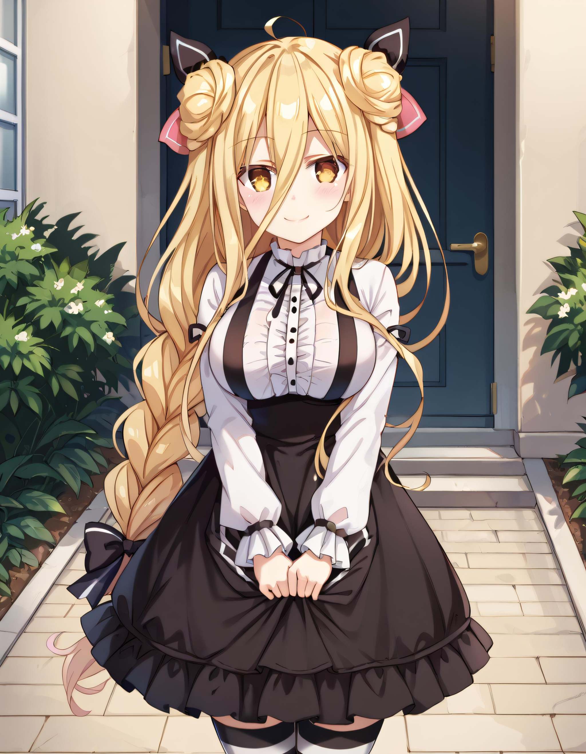 Mukuro,  solo,  hairstyle2 on Tensor.Art