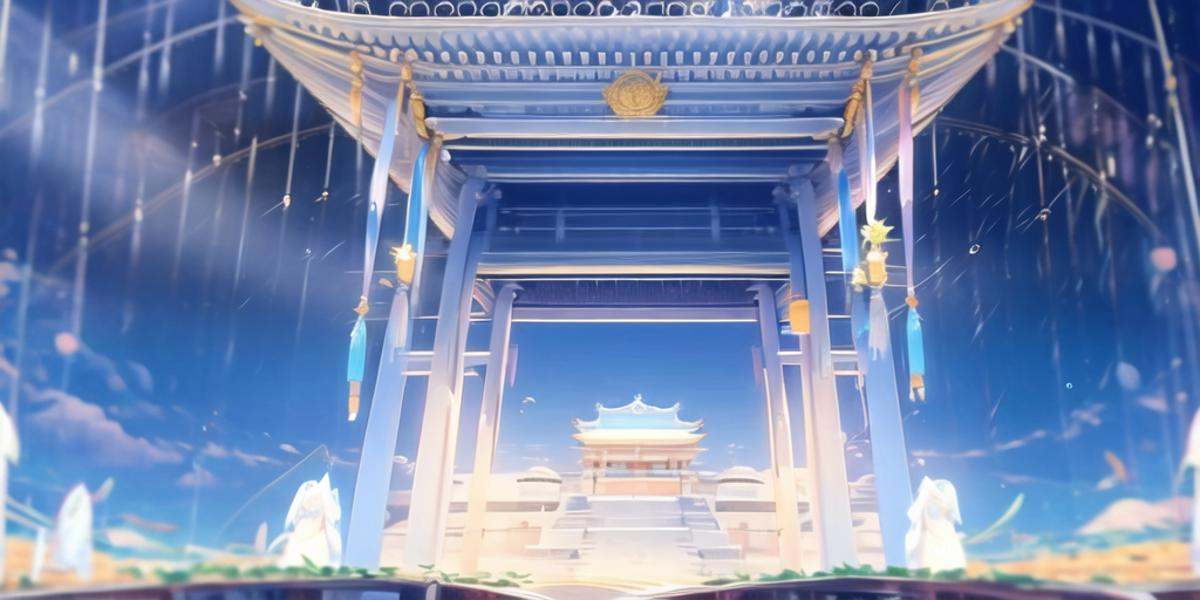 <lora:gmic icon_changjibngv2-000016:1>,gmic icon_\(sence\),a large white structure with a sky background and a blue sky in the background with clouds and a light,boat,bubble,dress,long hair,night,night sky,rain,shooting star,sky,solo,starry sky,very long hair,water,watercraft,whale,white hair,