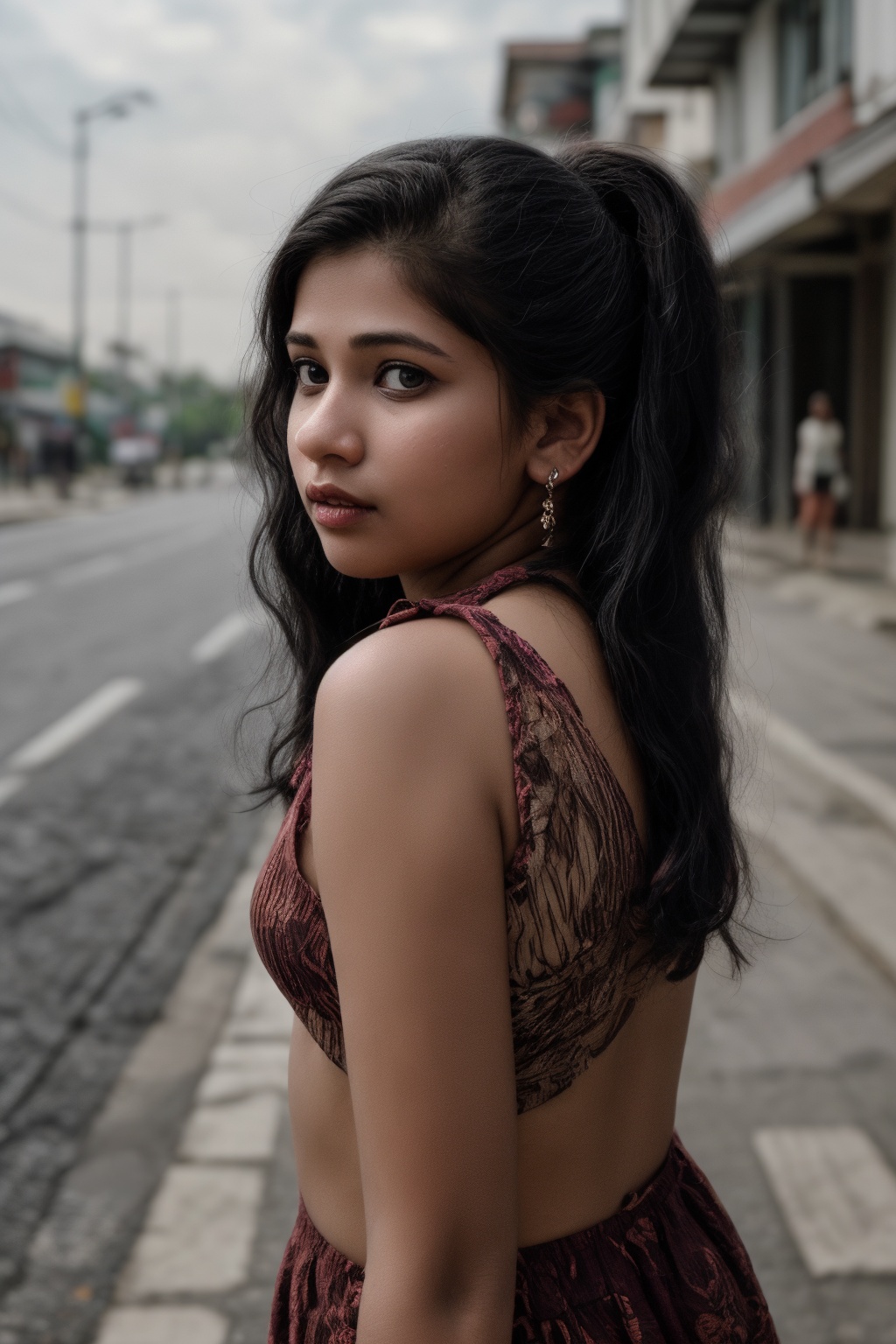 1girl,  solo,  long hair on Tensor.Art