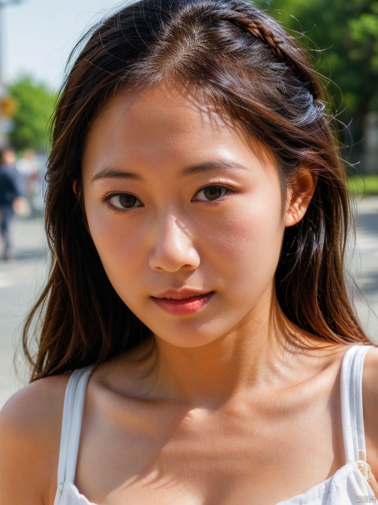(RAW photo, 4k, realistic, exquisitely detailed skin),masterpiece,best quality,unity 8k wallpaper,ultra detailed,cinematic look,natural skin texture,extremely realistic skin texture,finely detailed face,(film grain:1.2),cinematic angle,Fujifilm XT3,,(highlydetailed),(night scene),(street corner),(1girl),(detailed lighting),(contrast),(mysterious atmosphere),,vivid illumination,,masterful technique,,harmonious composition,,immersive atmosphere,,stunning visuals,
