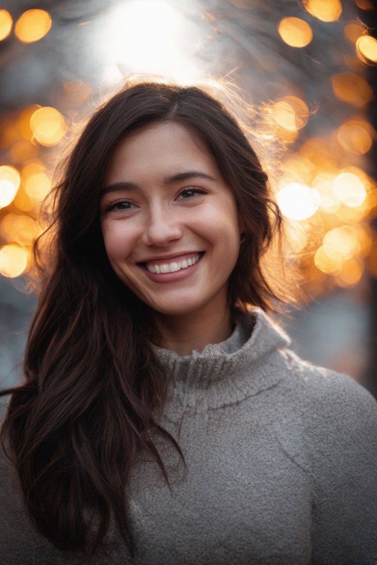 cute smile,  cinematic photo ,  photograph on Tensor.Art