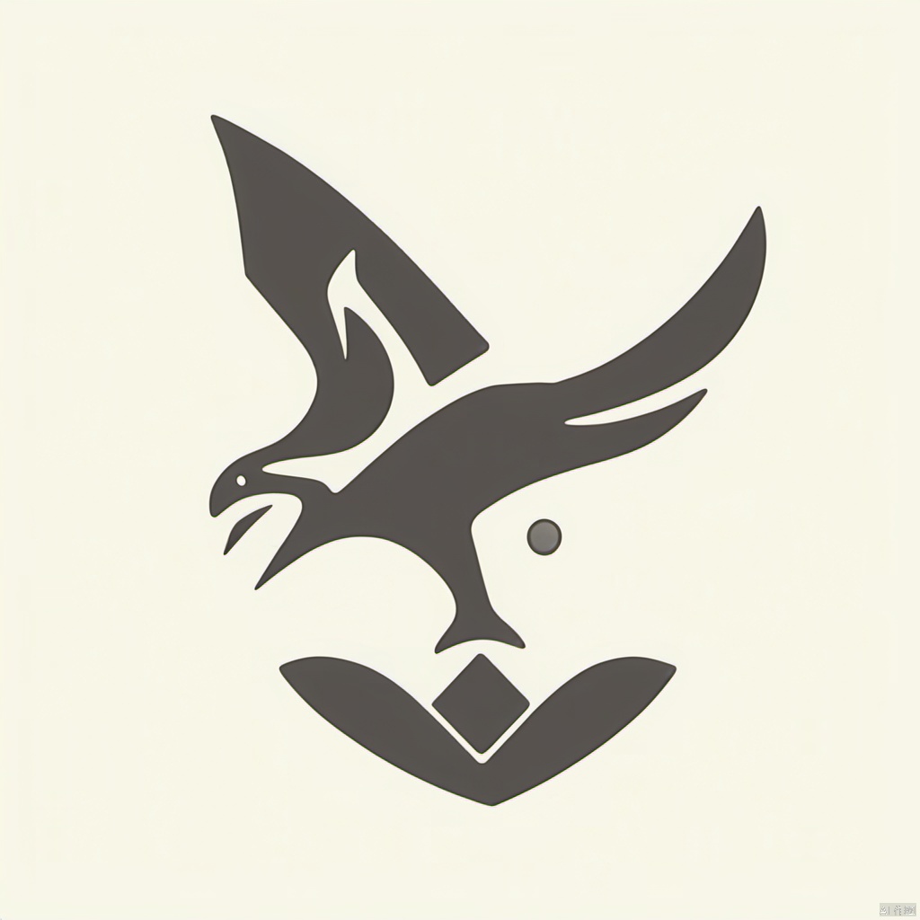 Game icon, logo, eagle