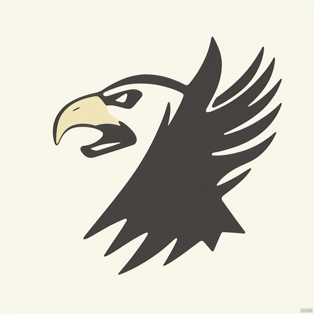 Game icon, logo, eagle