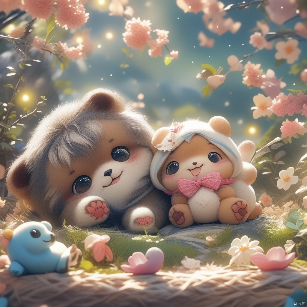 最高的质量,美丽的场景,cute animal