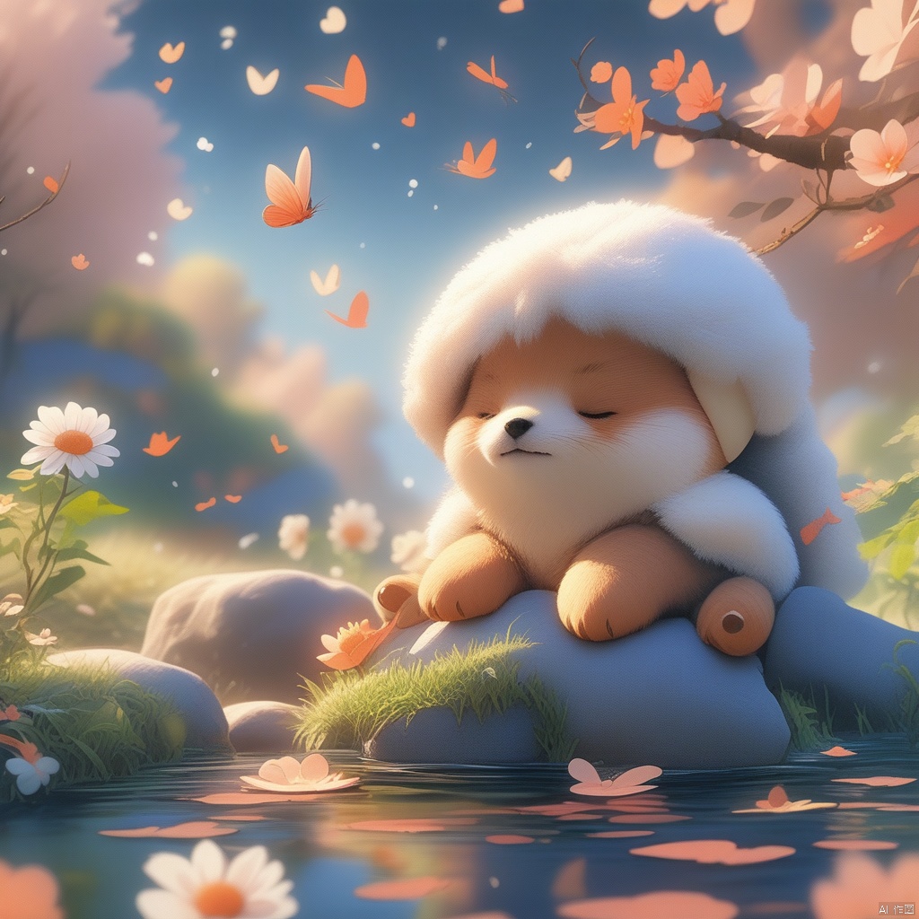 最高的质量,美丽的场景,cute animal