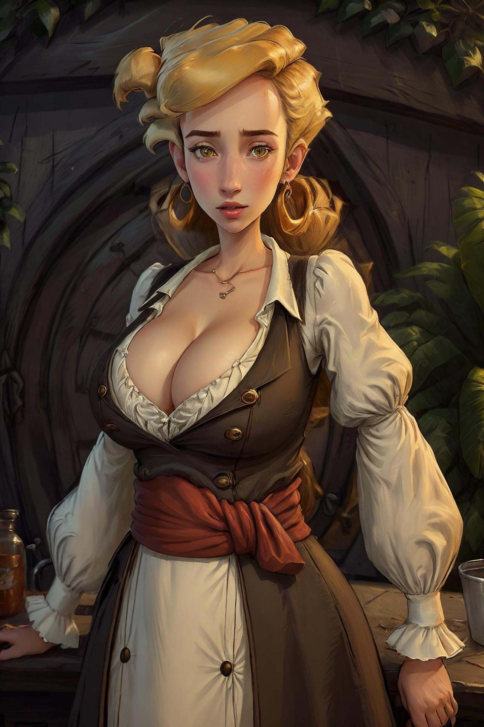 1girl,  guybrush,  solo on Tensor.Art
