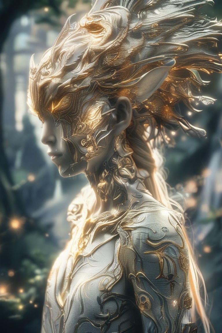 Create a high-definition,  fantastical portrait on Tensor.Art