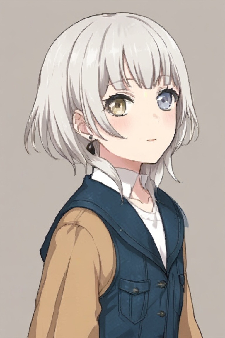 Raana,  white hair on Tensor.Art