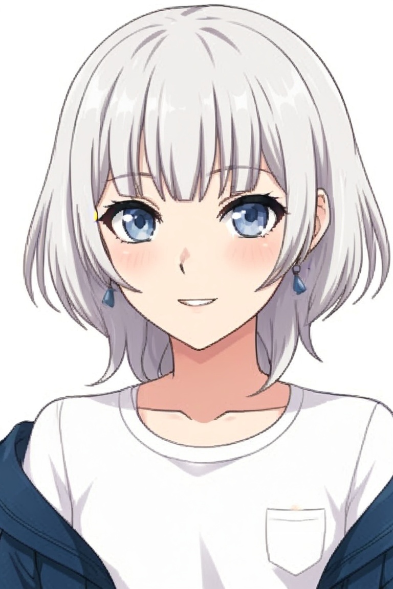 Raana,  white hair on Tensor.Art