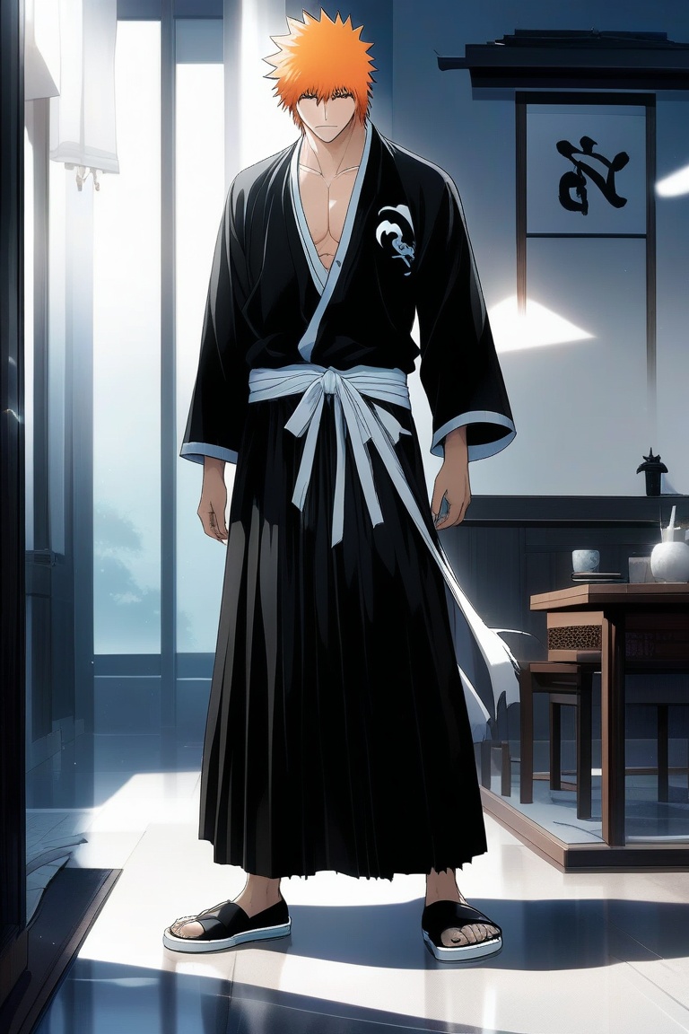 1boy,  male focus,  kurosaki ichigo on Tensor.Art