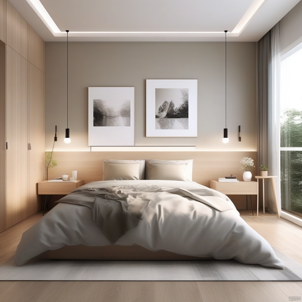 simple style,  interior design,  Twenty flat rooms by 木头 on Tensor.Art