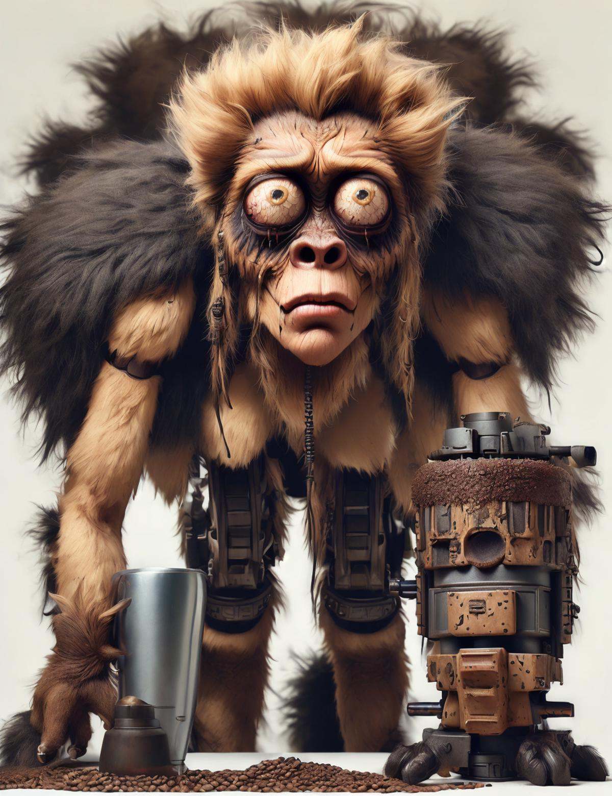 DonM1ns0mn14,  female humanoid,  beastmaster on Tensor.Art
