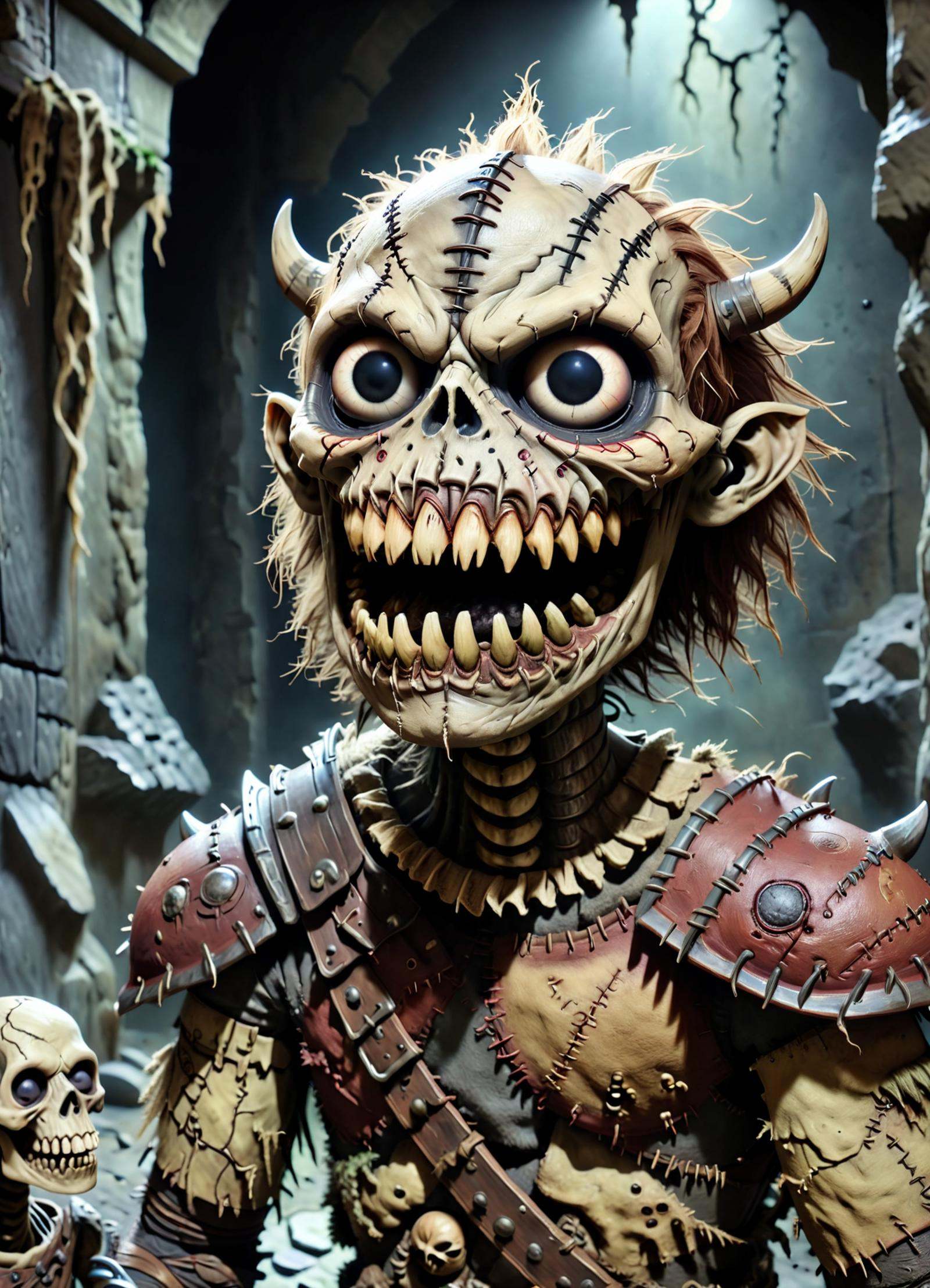 DonMCr33pyD0115XL draugr,  undead creature,  reanimated corpse on Tensor.Art