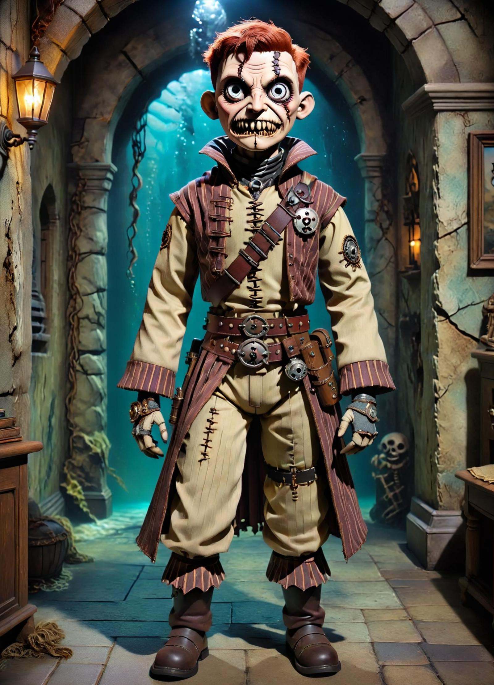 DonMCr33pyD0115XL male aqualish,  inquisitor,  sash on Tensor.Art