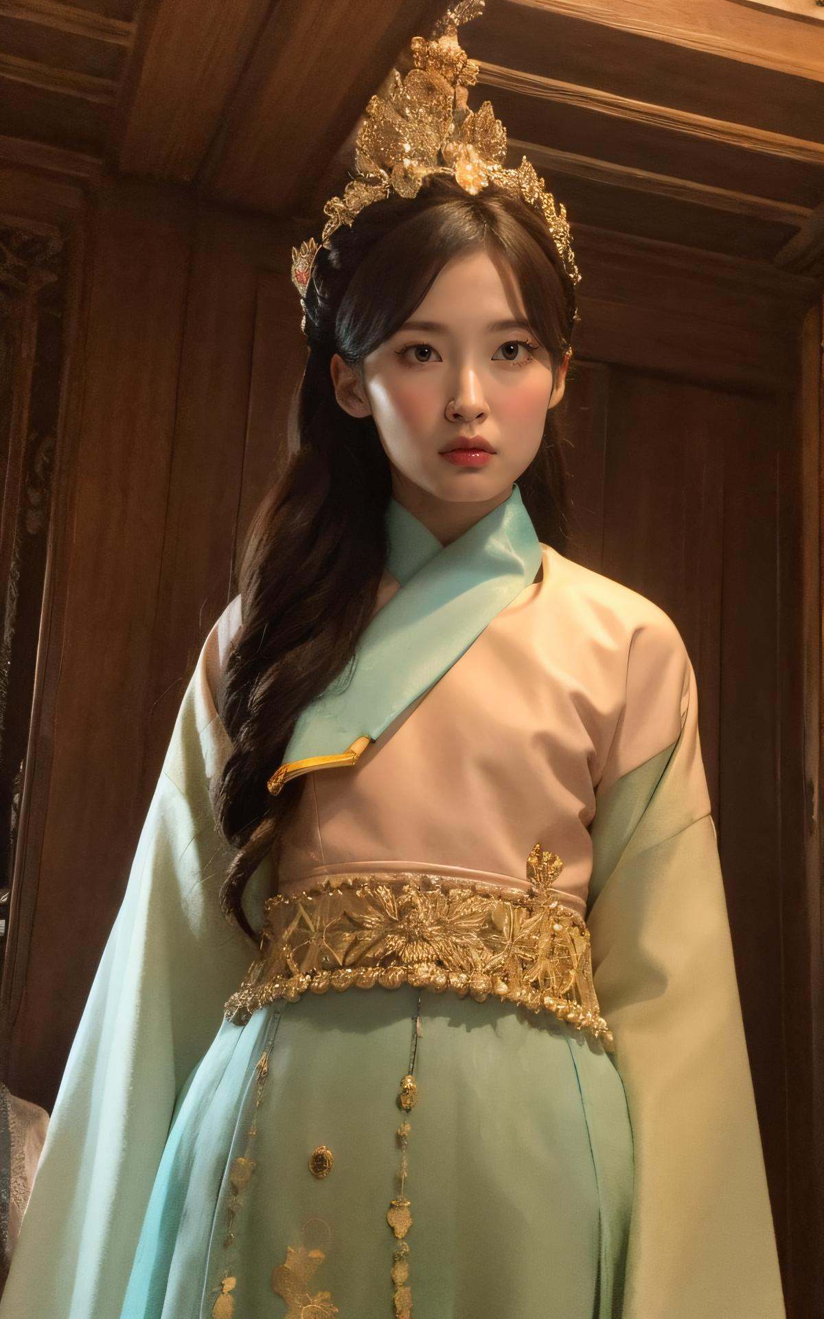 korean palace,  dramatic light effect,  Jin _Cho-yeon on Tensor.Art