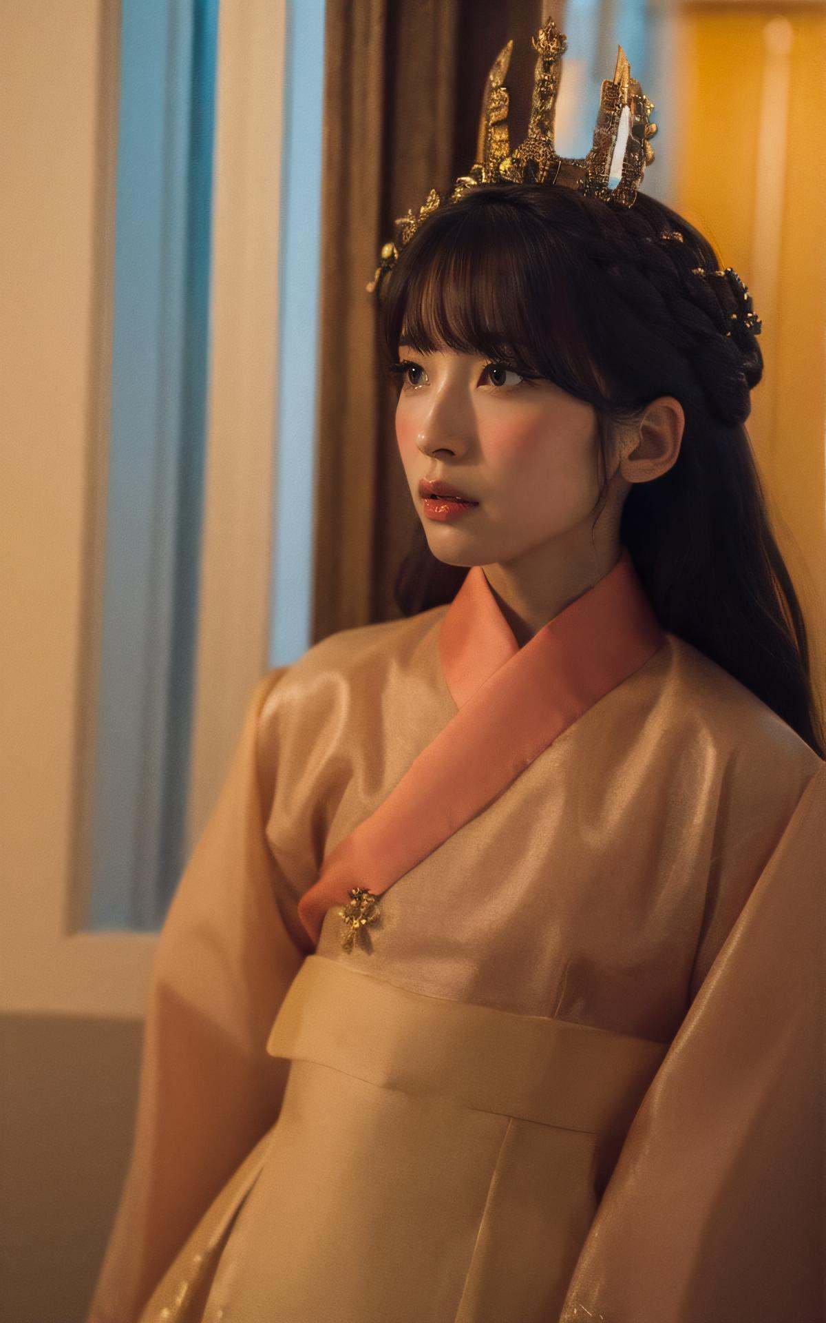 korean palace,  dramatic light effect,  Jin _Cho-yeon on Tensor.Art