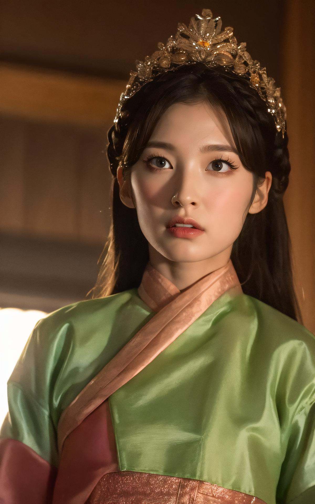 korean palace,  dramatic light effect,  Jin _Cho-yeon on Tensor.Art