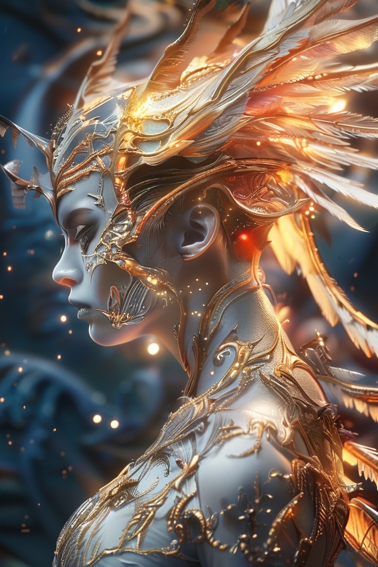 Create a high-definition,  fantastical portrait on Tensor.Art