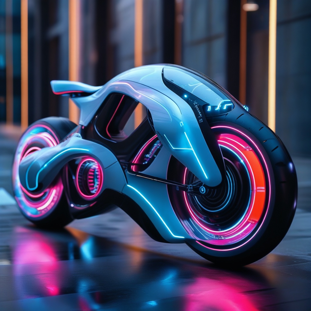 sci-fi bike, photo of futuristic bike concept