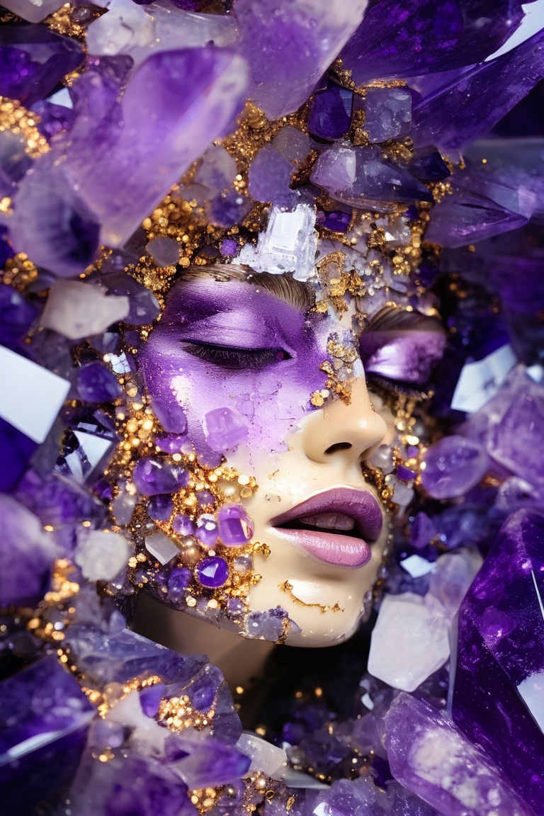 Amethyst Face on Tensor.Art