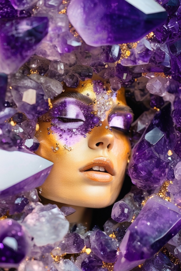 Amethyst Face on Tensor.Art
