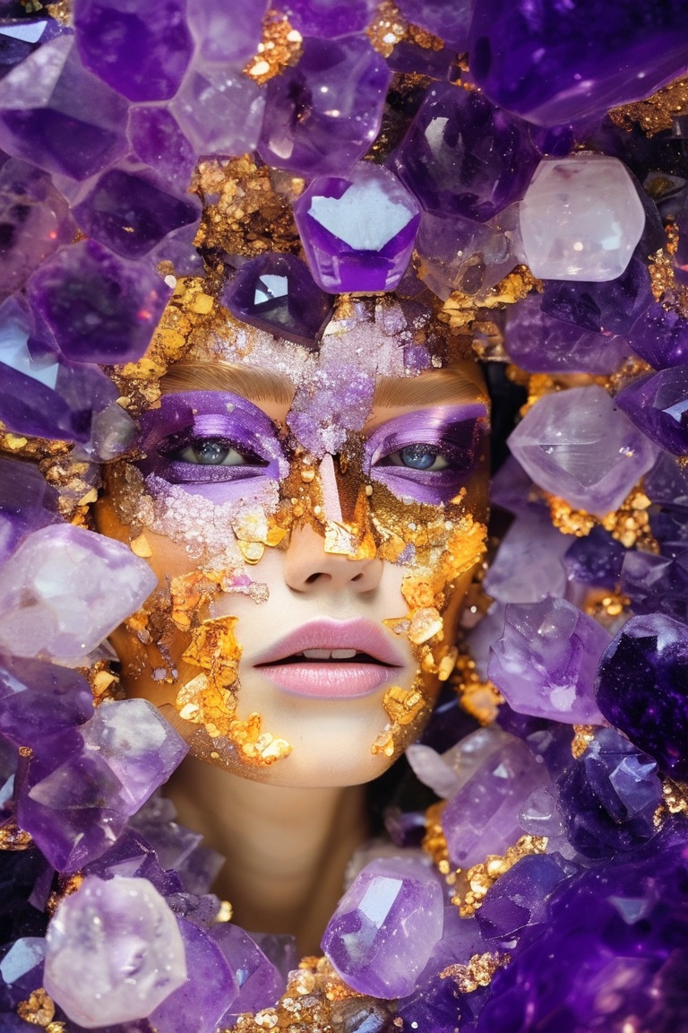 Amethyst Face on Tensor.Art