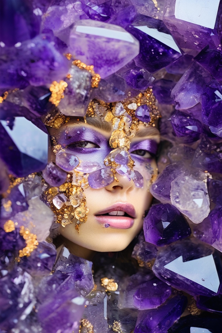 Amethyst Face on Tensor.Art