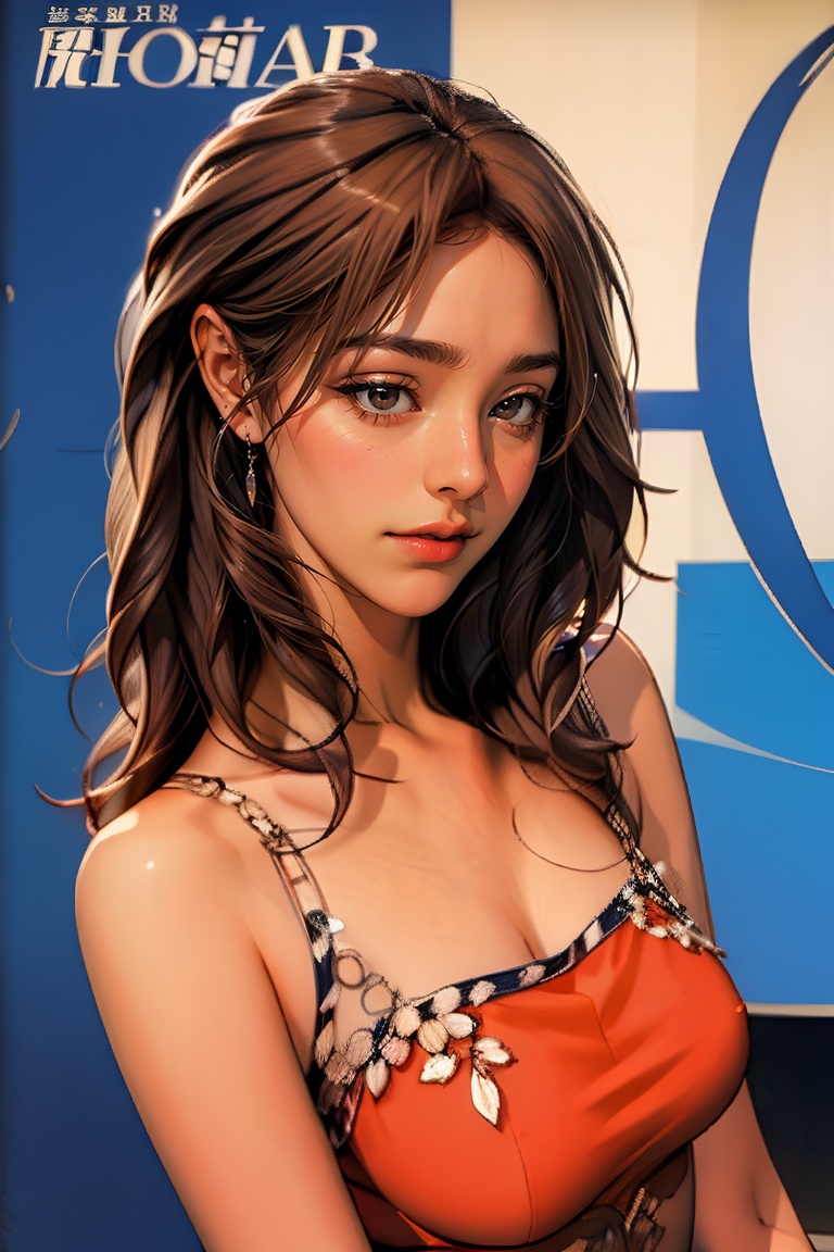 1girl,  solo,  upper body on Tensor.Art