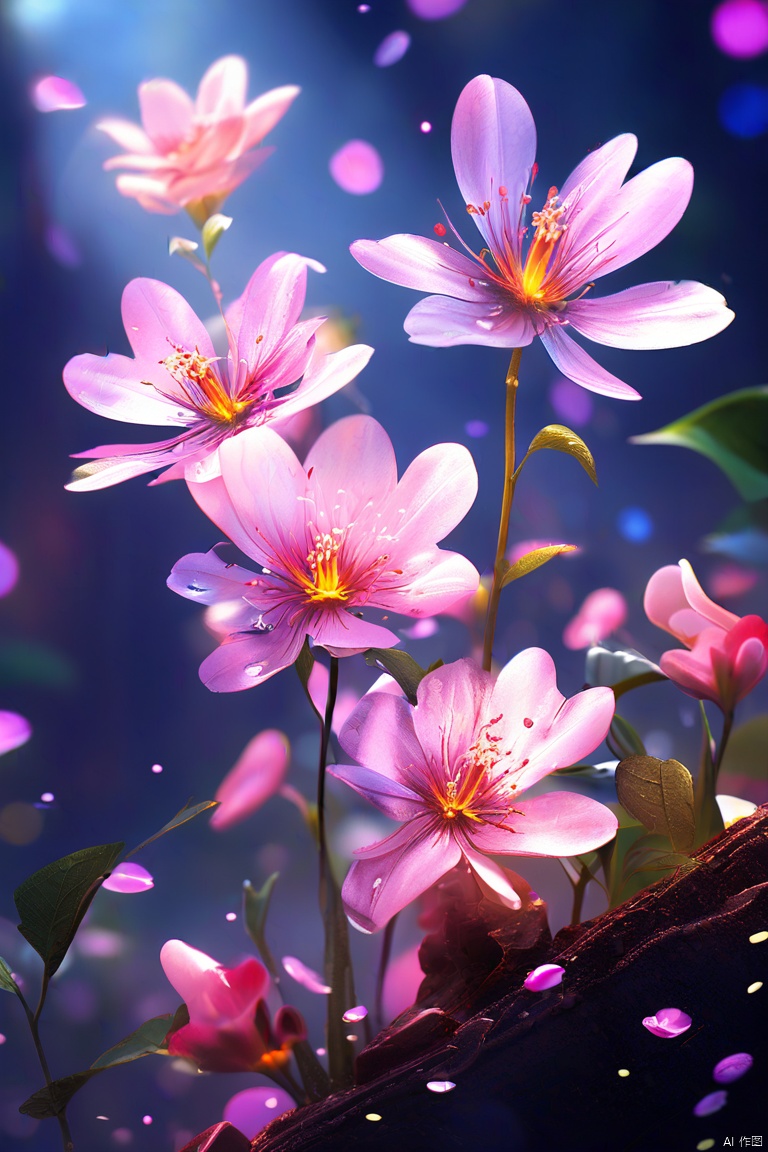 ArtComposition,creative picture,Poster,official art,design,Surreal,(8k, Best quality, Masterpiece),(magazine cover:1.2),Super Detail,Petal,forest,Firefly,Particles,Poster,design,3D art,A nice composition.,Surreal,OC render,Complex,details,Ray tracing,Depth of field,Beautiful creative picture,(exquisite text layout:1.2),(large theme text:1.5),haibao,(masterpiece, top quality, best quality, official art, beautiful and aesthetic:1.2)