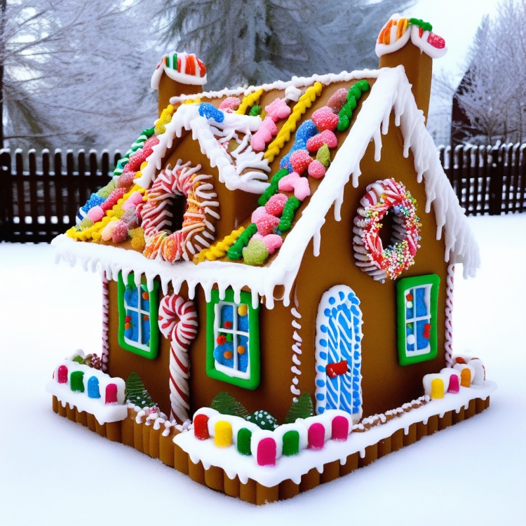 Gingerbread House Enhancer [2xIMG-AT-HunyuanDiT] by REYA_012 on Tensor.Art