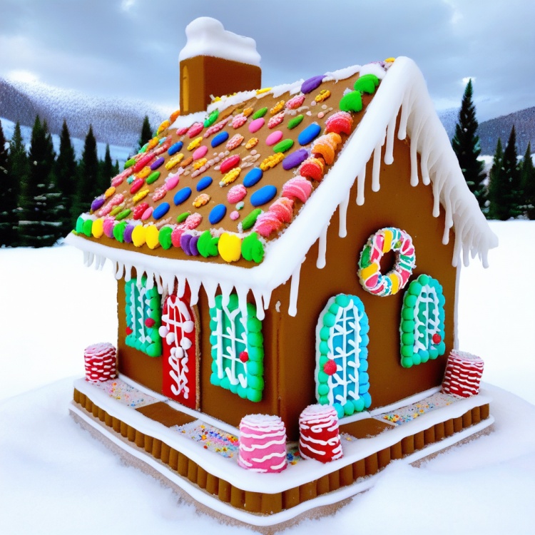 Gingerbread House Enhancer [2xIMG-AT-HunyuanDiT] by REYA_012 on Tensor.Art