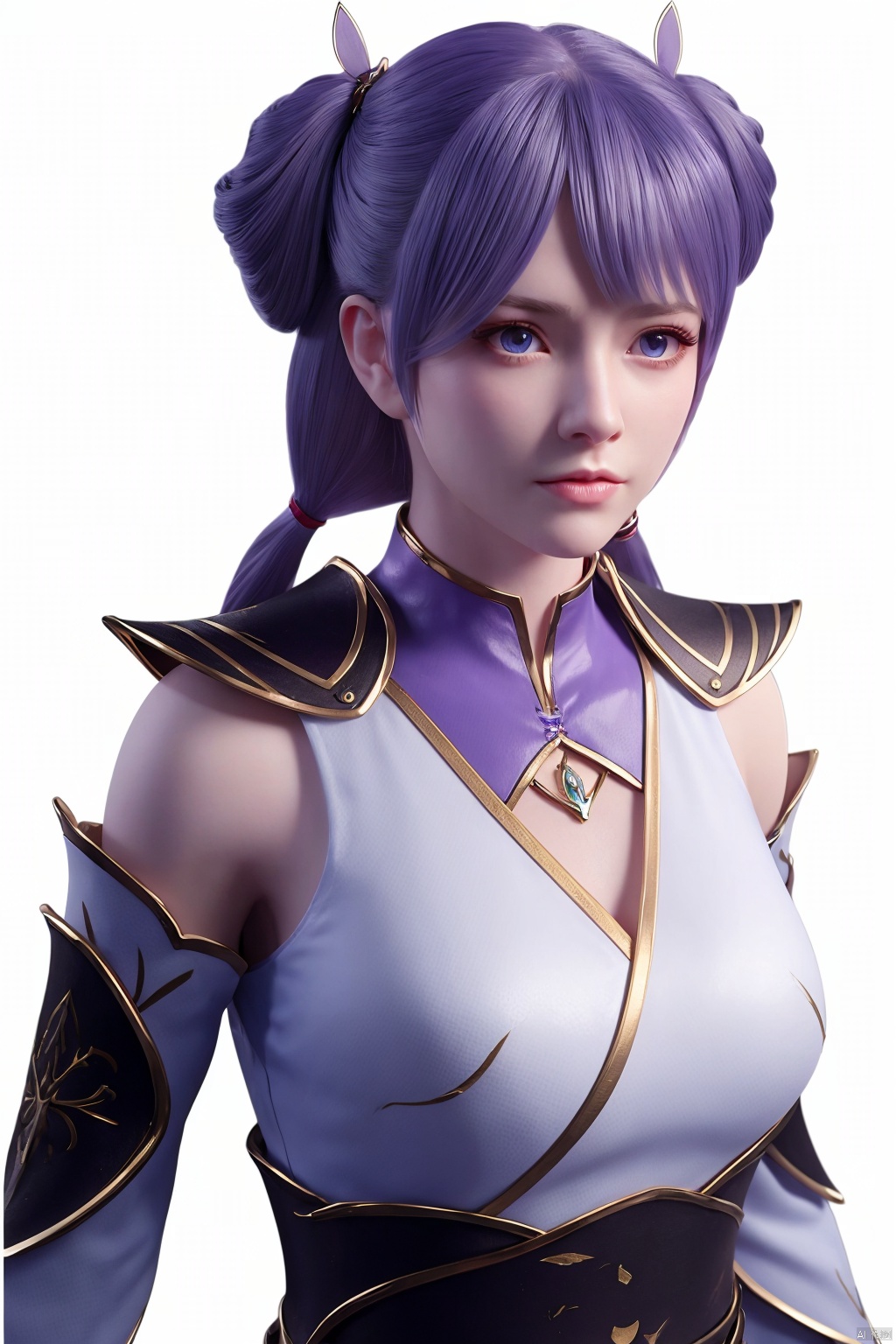 1girl,  bare shoulders,  blue eyes by lsy9221 on Tensor.Art