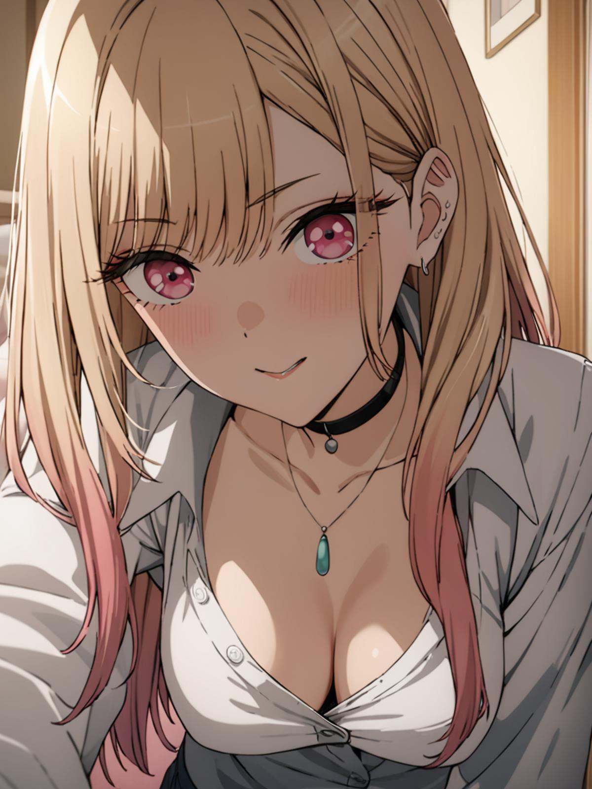 kitagawa marin,  close up,  breasts on Tensor.Art