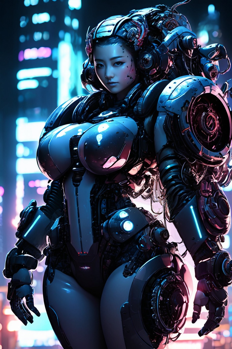 upper body portrait,  futuristic cyberpunk Tokyo city,  night by theway2377 on Tensor.Art