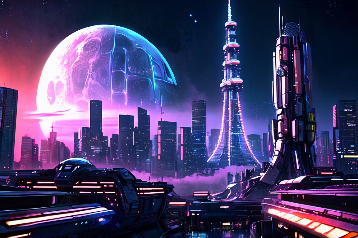 upper body portrait,  futuristic cyberpunk Tokyo city,  night by theway2377 on Tensor.Art