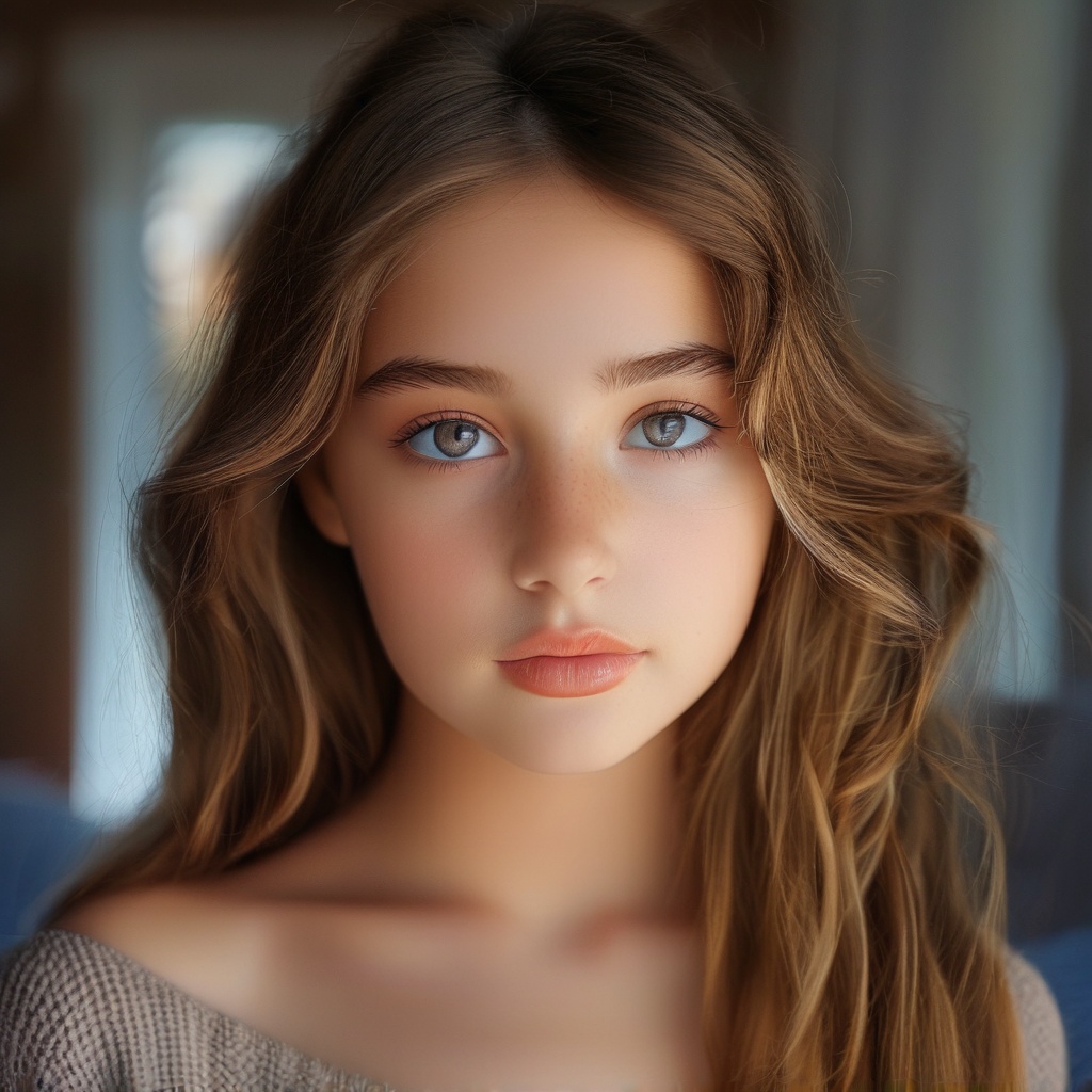 16 years old beauty close-up portrait photo, makeup, 8k uhd, high quality, dramatic, cinematic,noc-portrait