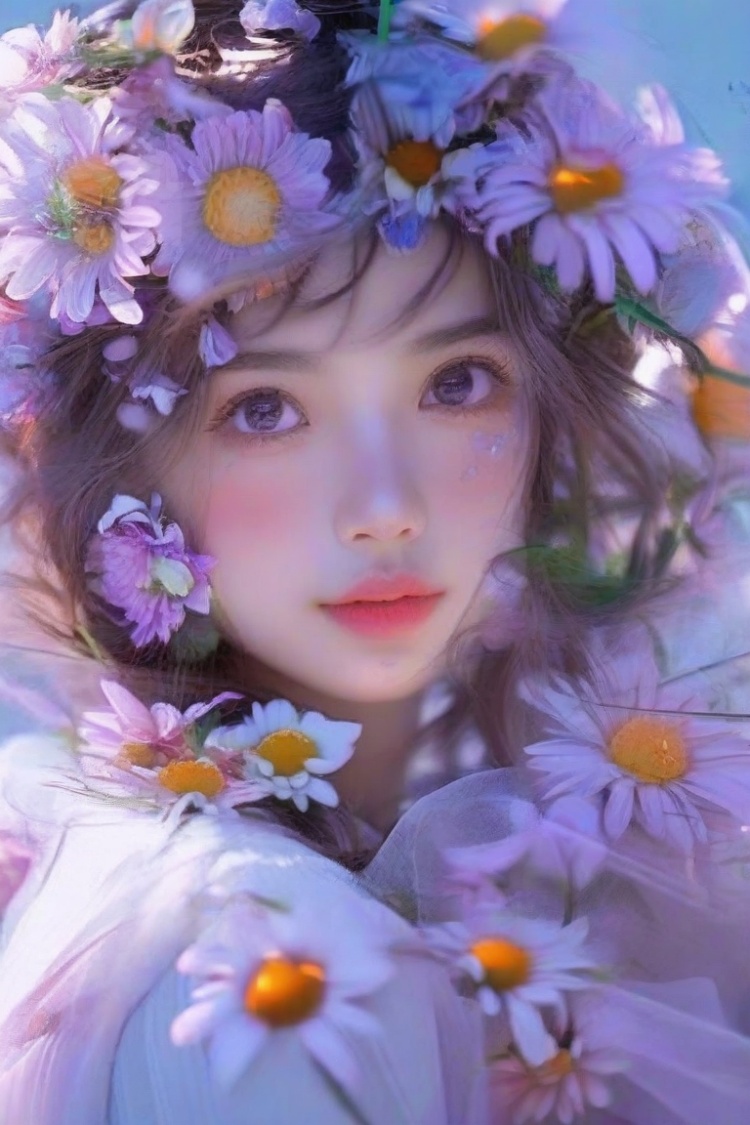 HUNYUAN Fantasy Flower Photo Concept by MidnAi on Tensor.Art