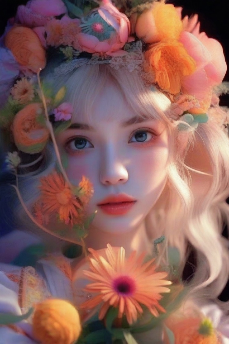 HUNYUAN Fantasy Flower Photo Concept by MidnAi on Tensor.Art