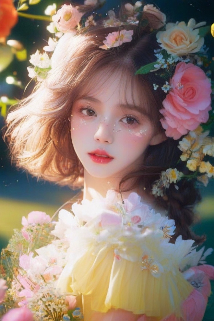HUNYUAN Fantasy Flower Photo Concept by MidnAi on Tensor.Art