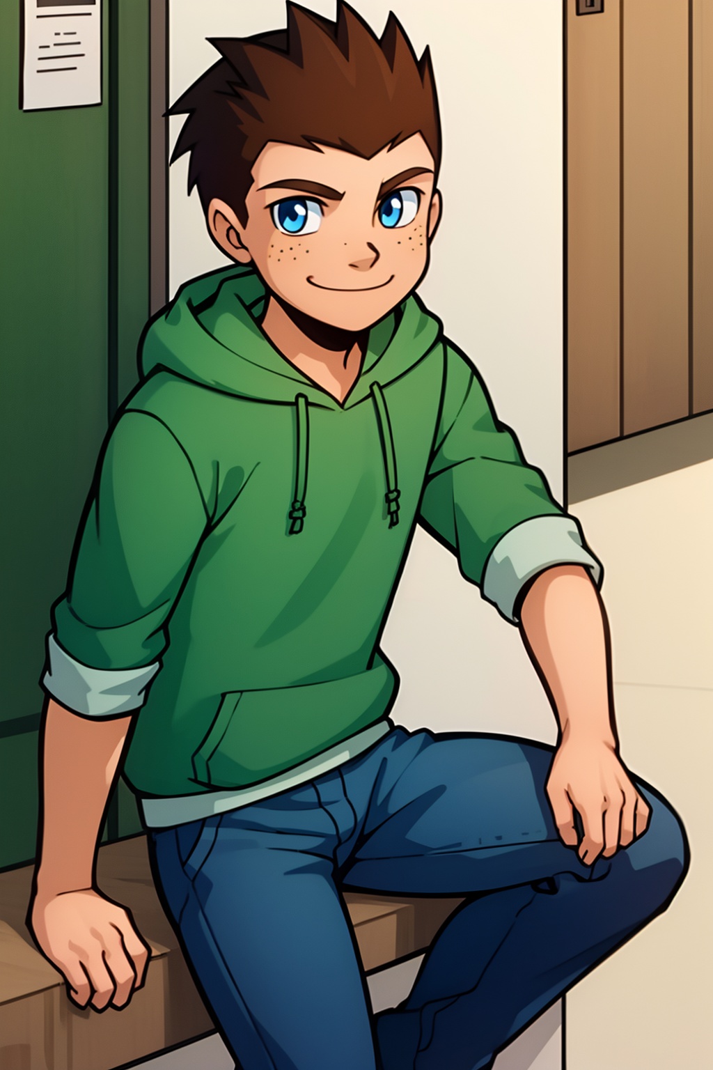 Jack_power,  1boy,  solo on Tensor.Art
