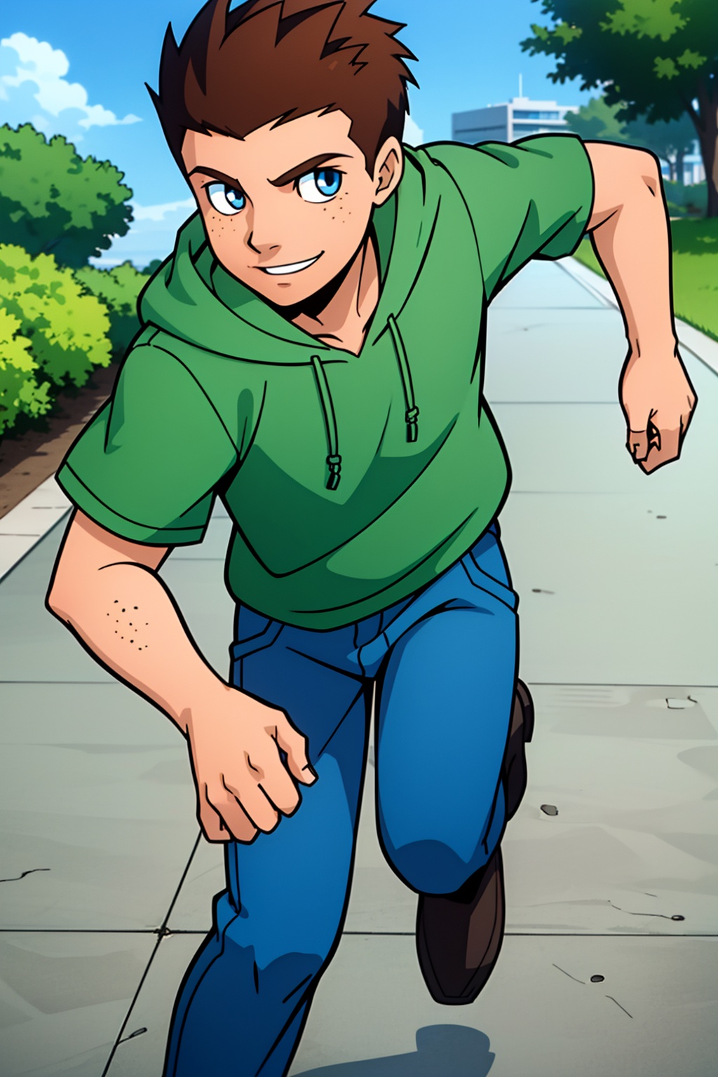 Jack_power,  1boy,  solo on Tensor.Art