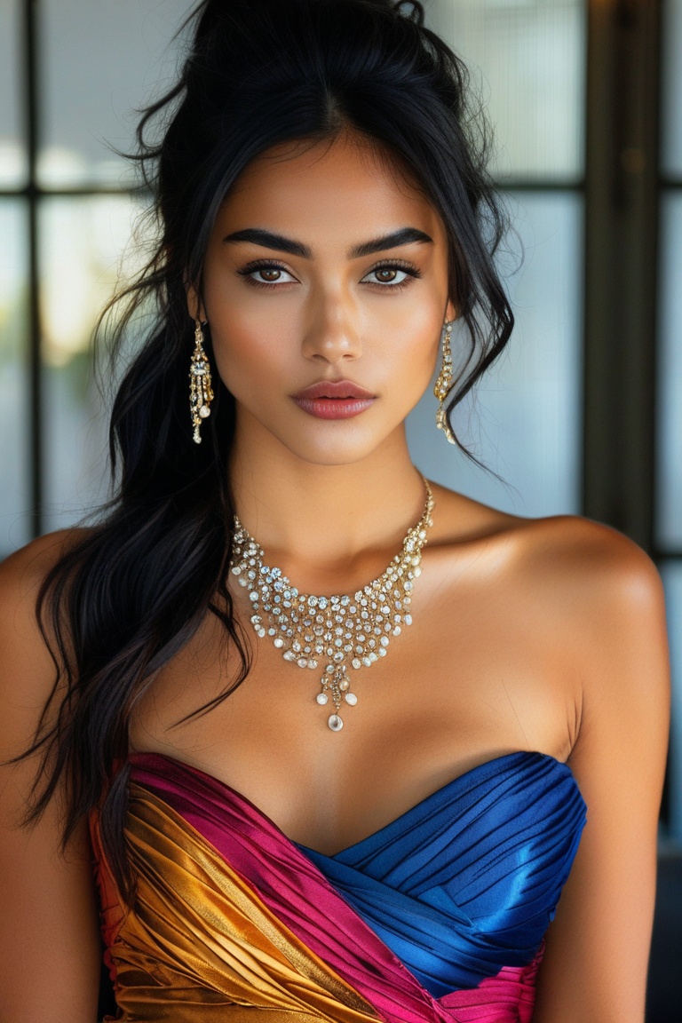 Beautiful woman ,  solo,  looking at viewer by Imageized on Tensor.Art