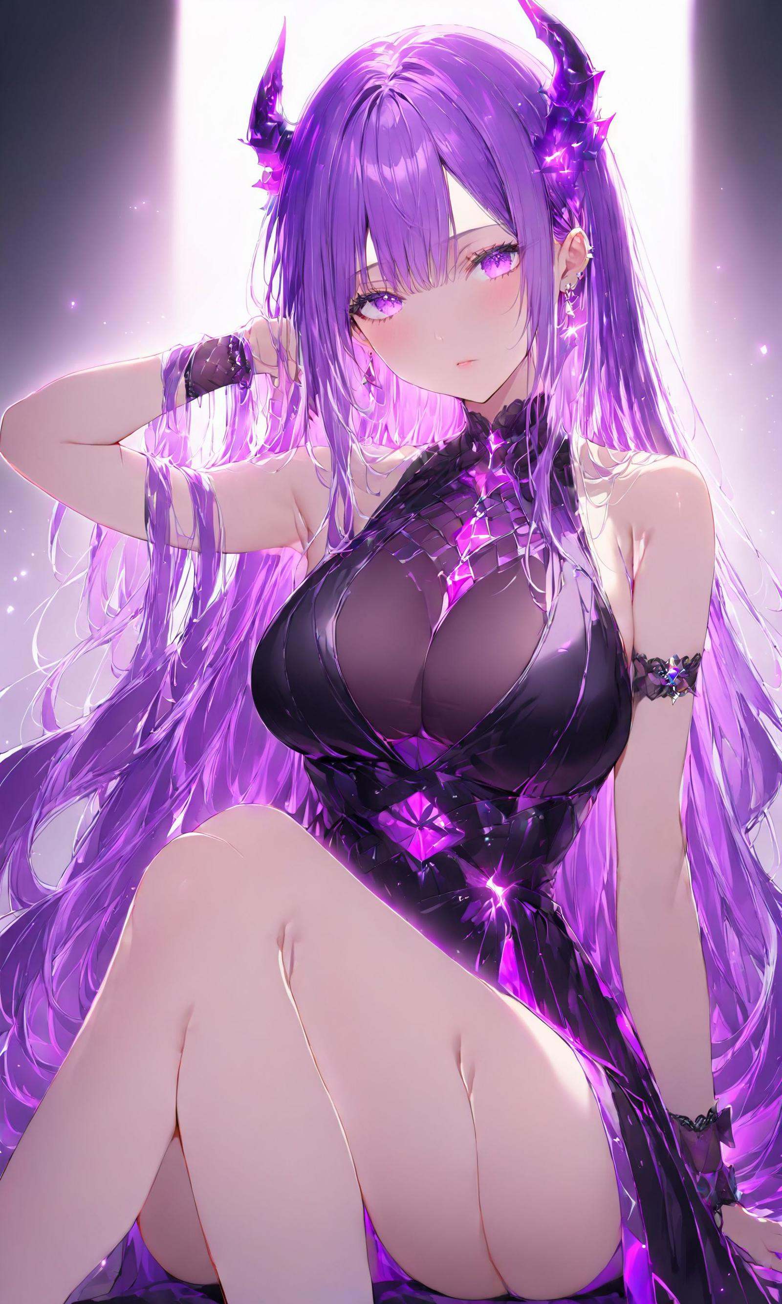 1girl,  solo,  long hair on Tensor.Art