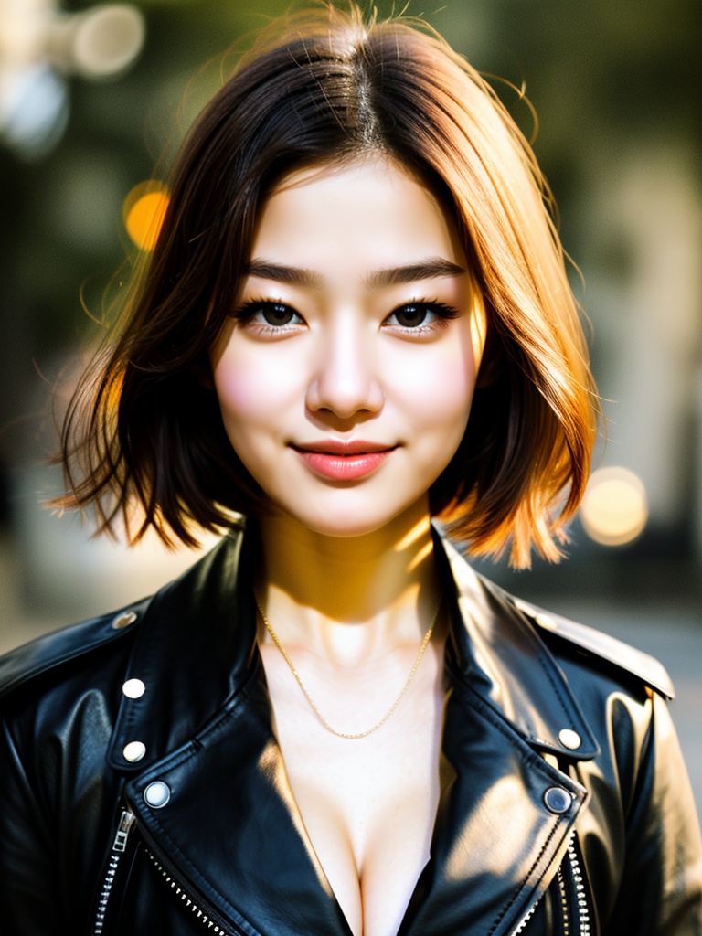 Imagine a breathtaking raw photo image skillfully utilizing the unique characteristics of a single-focus lens to portray t...