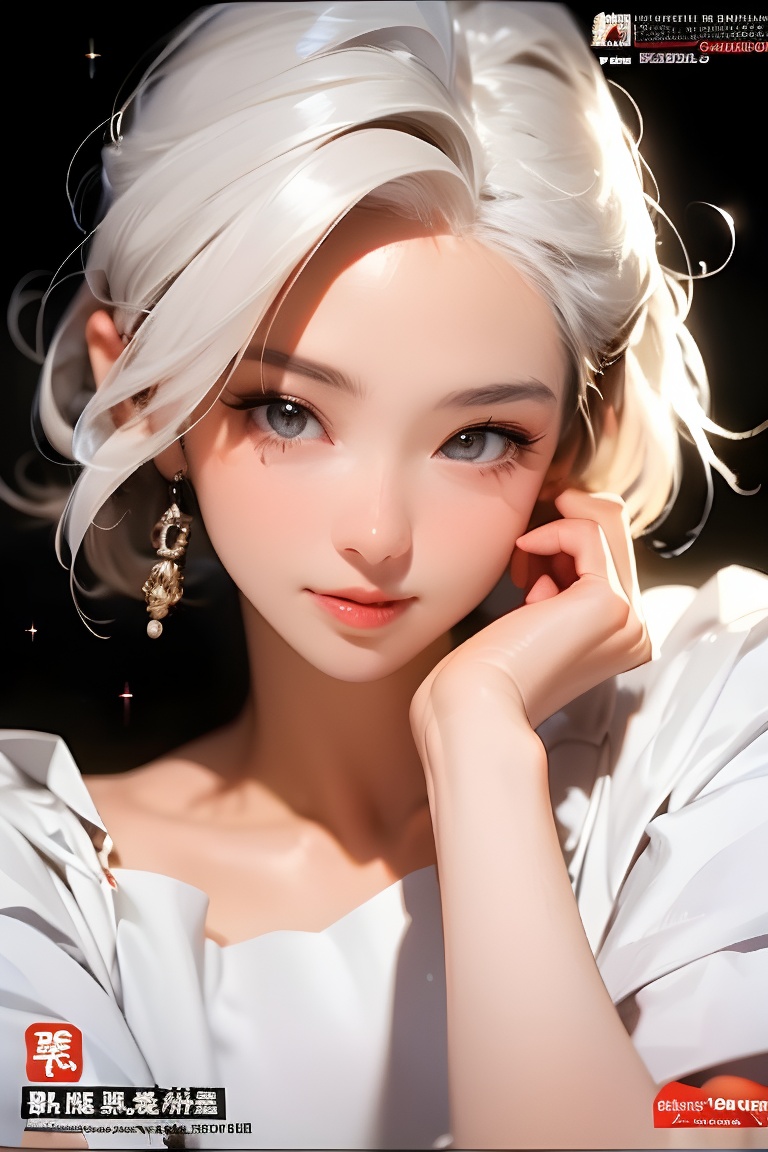 1girl,  solo,  upper body on Tensor.Art