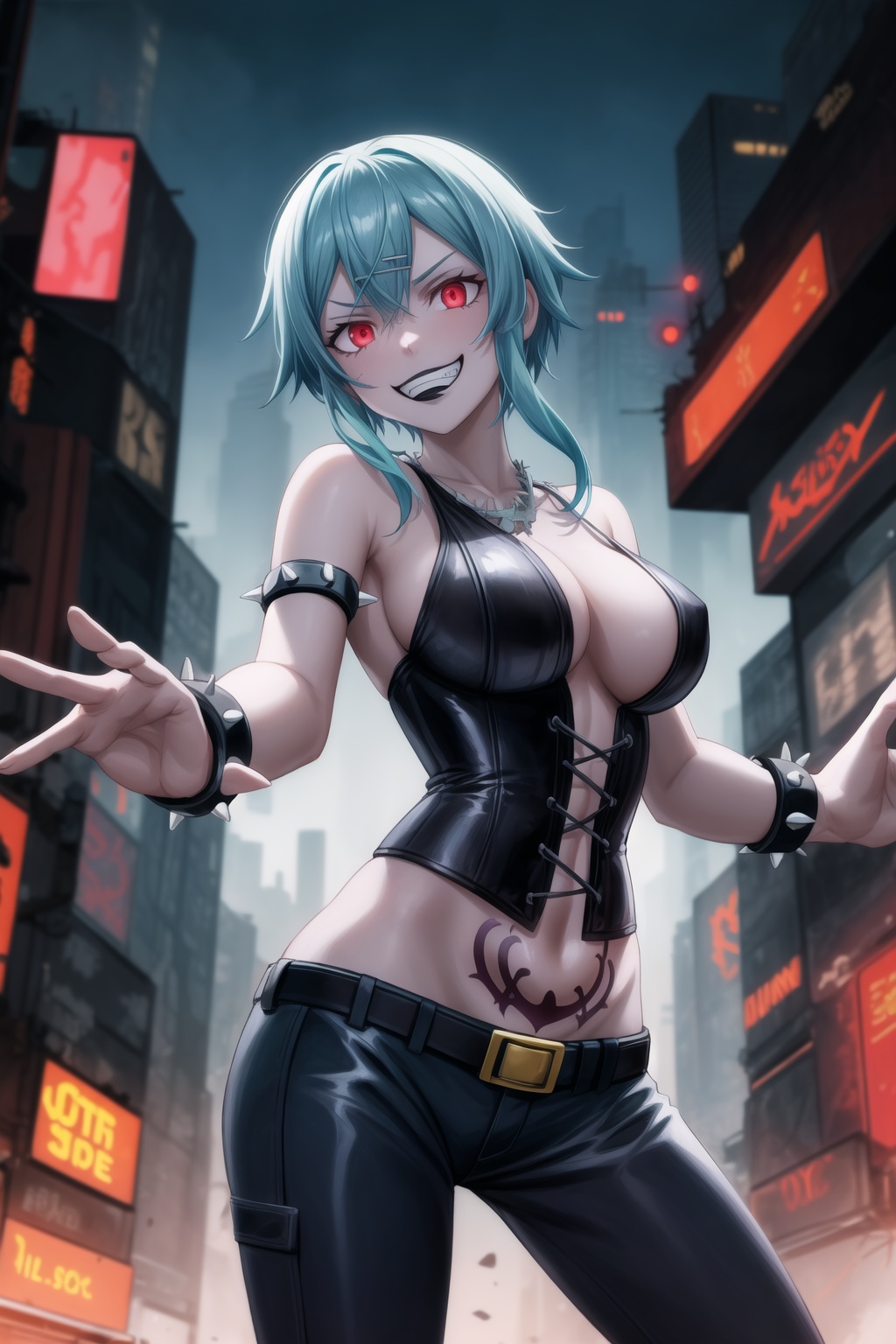((best quality)),  masterpiece,  ((cyberpunk)) on Tensor.Art