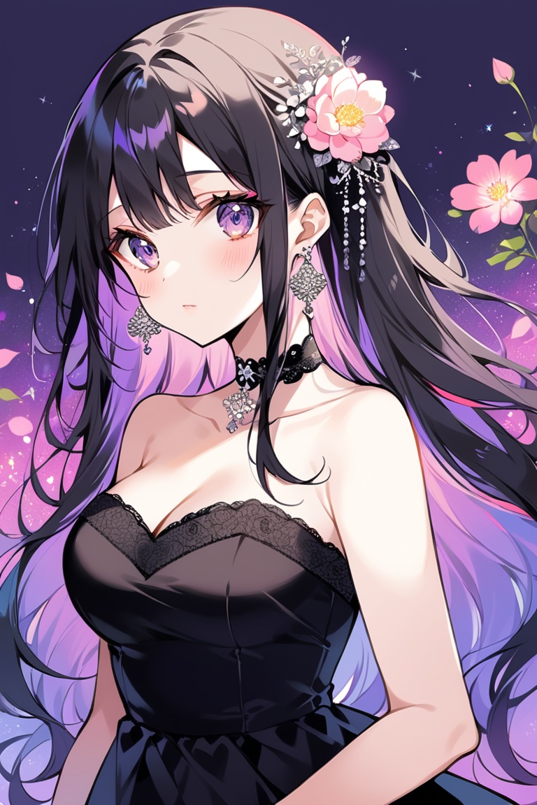1girl,  solo,  long hair on Tensor.Art