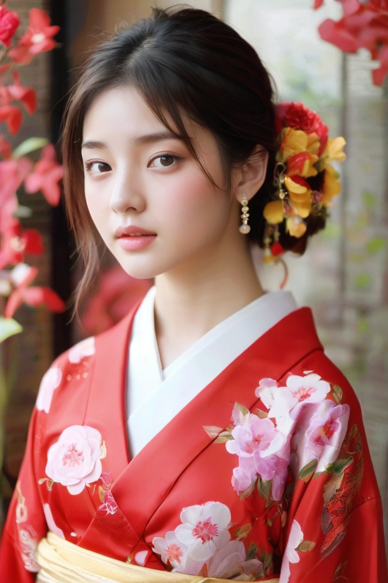 1girl,  kimono the best face of asian female on Tensor.Art
