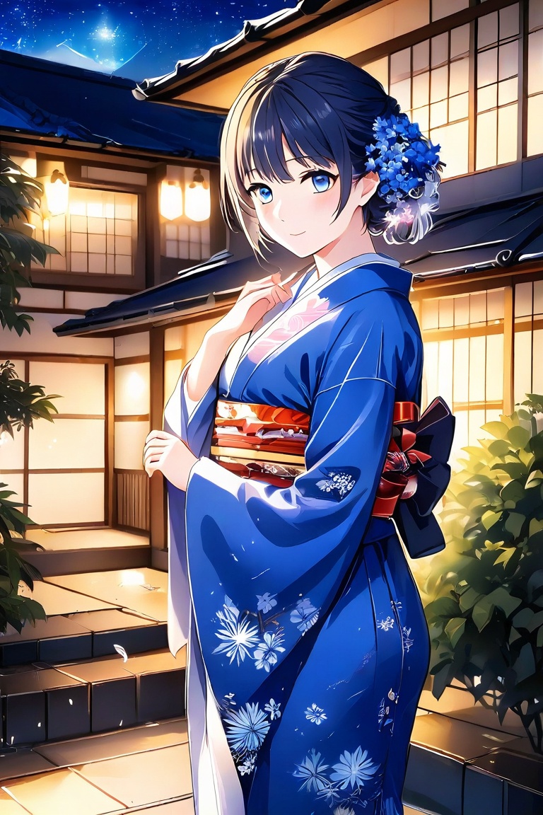 A very beautiful girl,  masterpiece quality,  light particles on Tensor.Art
